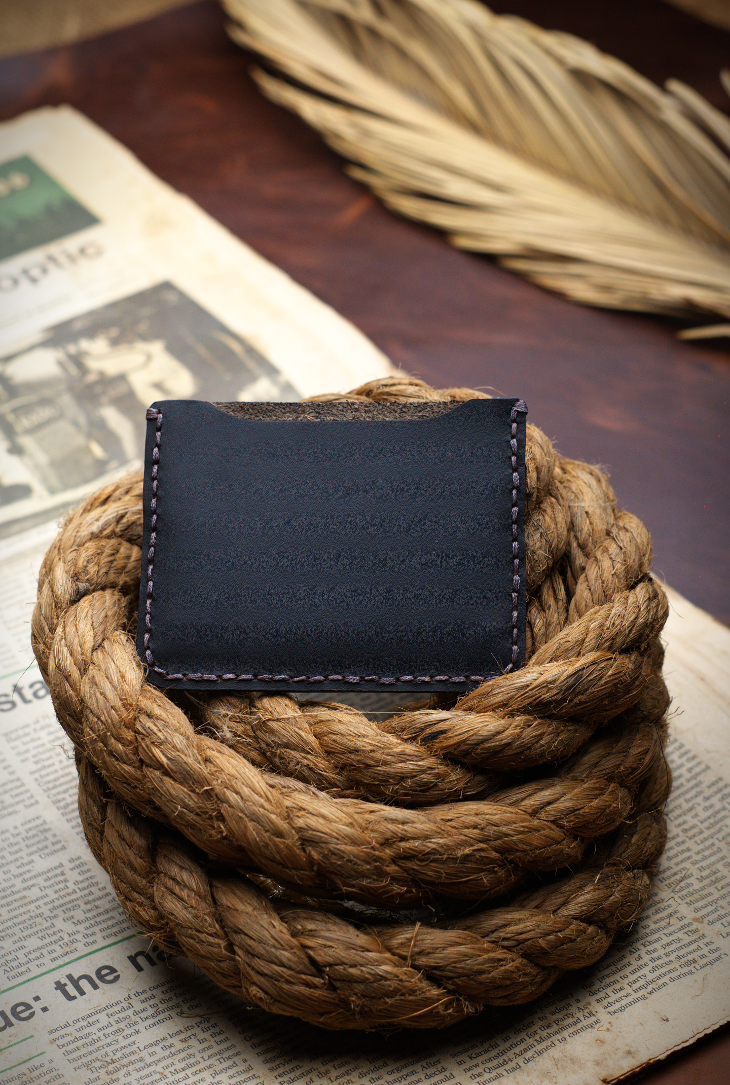 The Artisan: A Leather Cardholder Wallet