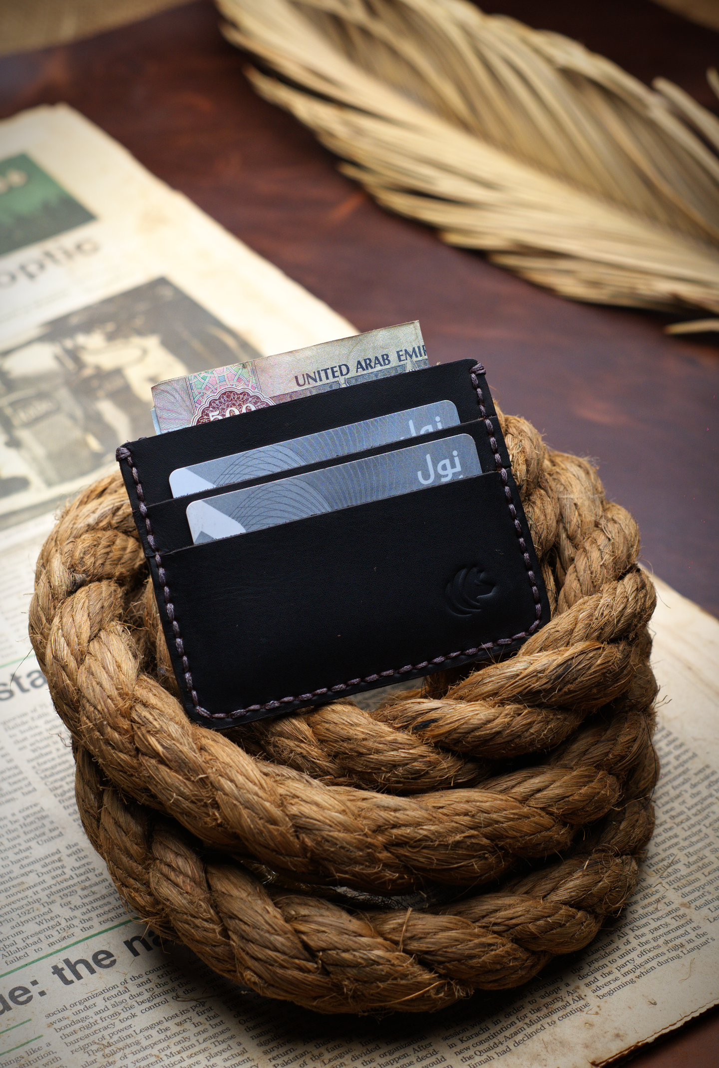 The Artisan: A Leather Cardholder Wallet