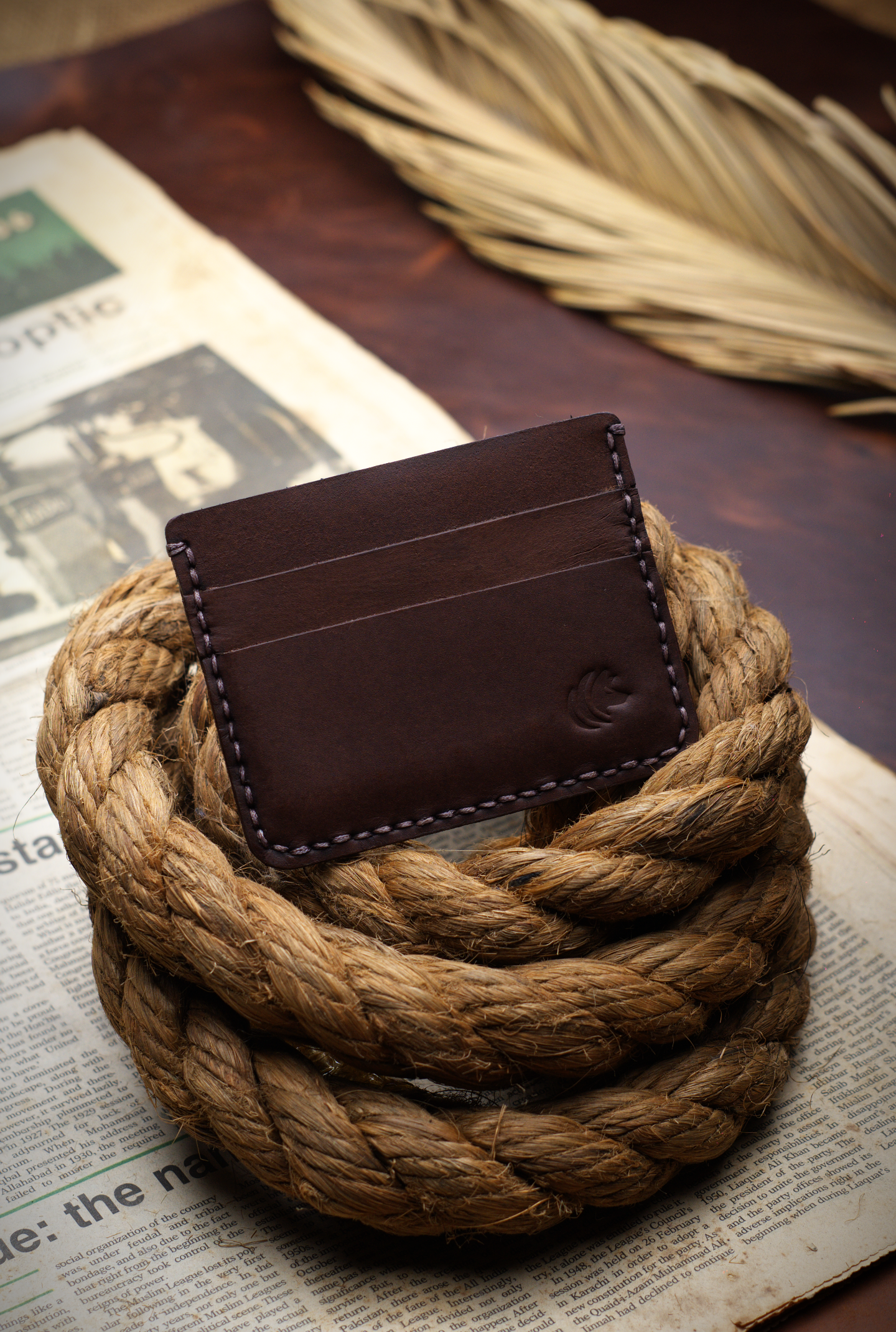 The Artisan: A Leather Cardholder Wallet