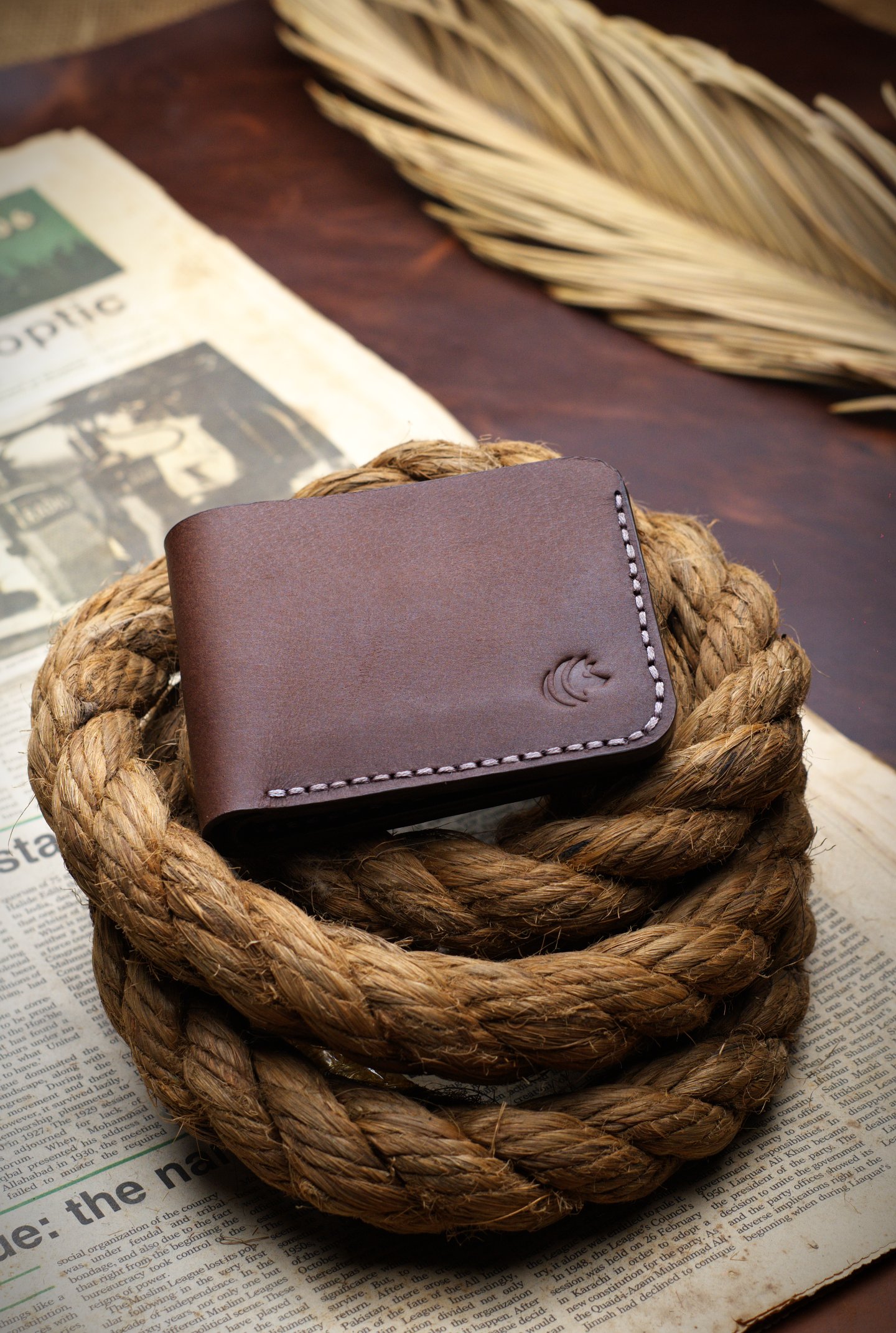 The Eon: A Leather Bifold Wallet