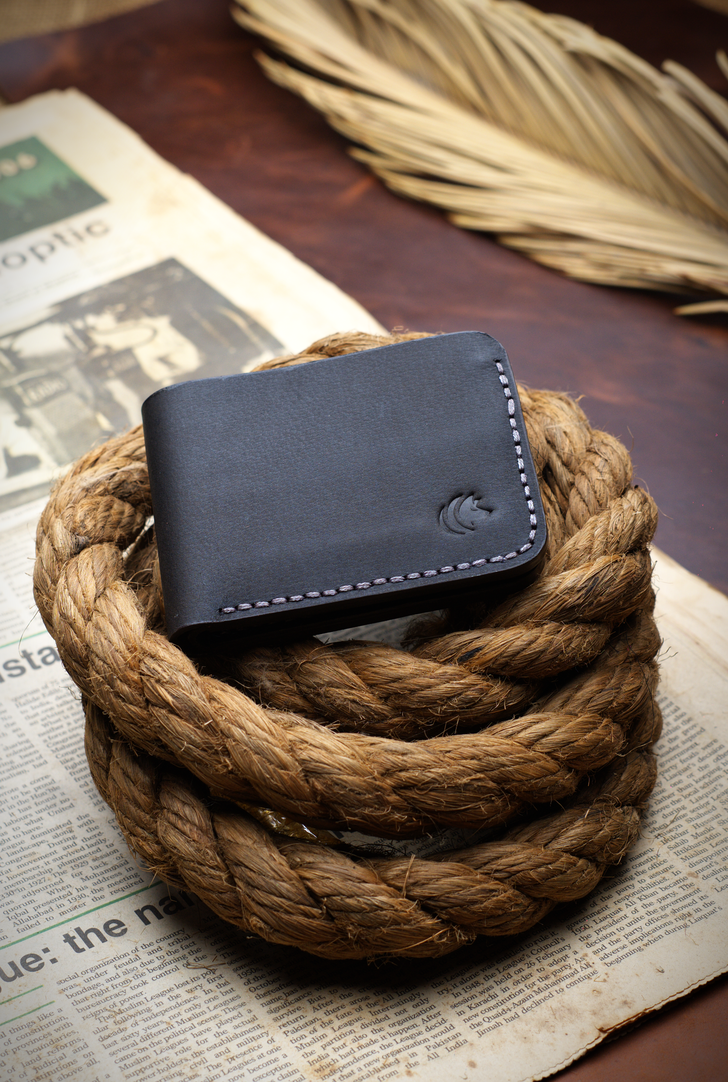 The Eon: A Leather Bifold Wallet