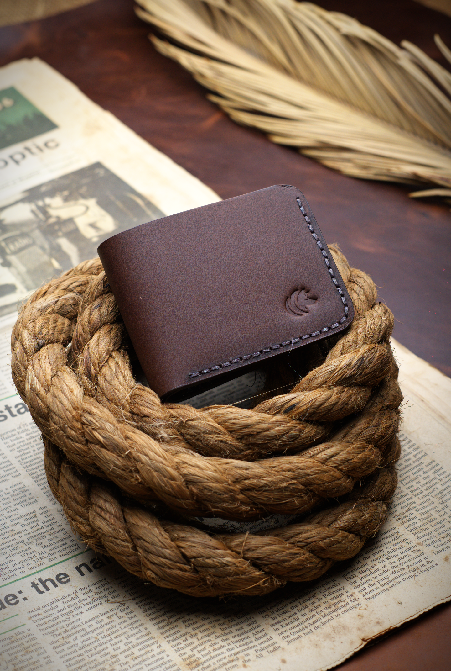 The Futuristic: A Leather Bifold Wallet